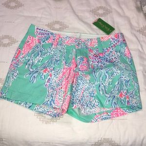 NWT Lilly Pulitzer Callahan Minty fresh shorts 2